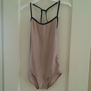 Yumiko Ballet Leotard in Antique Rose, Small